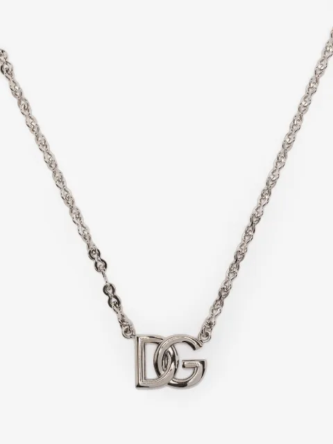 Dolce & Gabbana Colar com detalhe de logo
