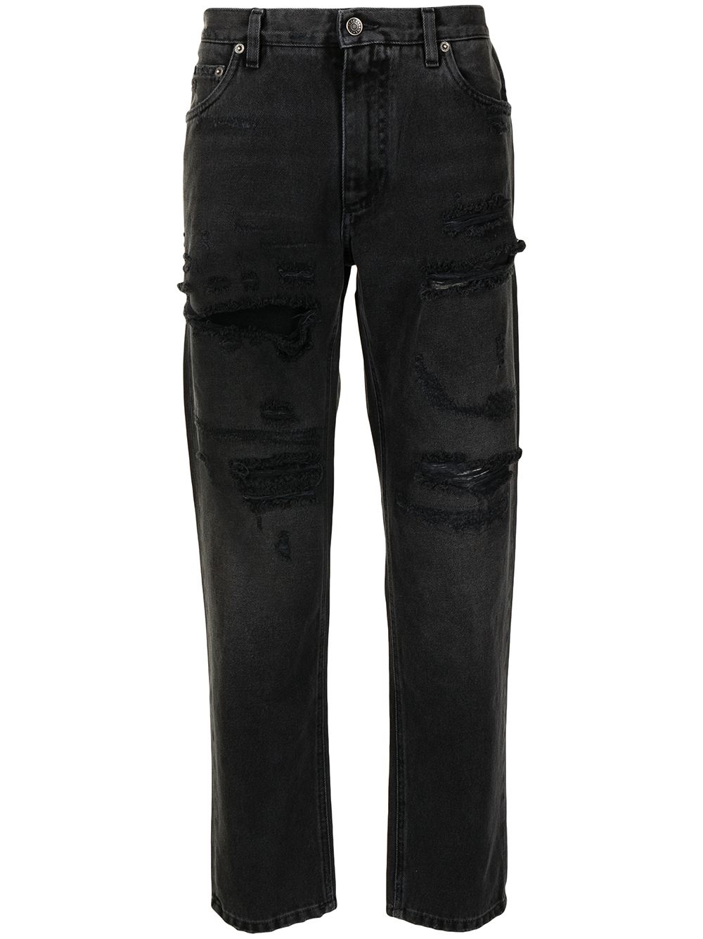 Dolce & Gabbana high-waisted Ripped Jeans - Farfetch