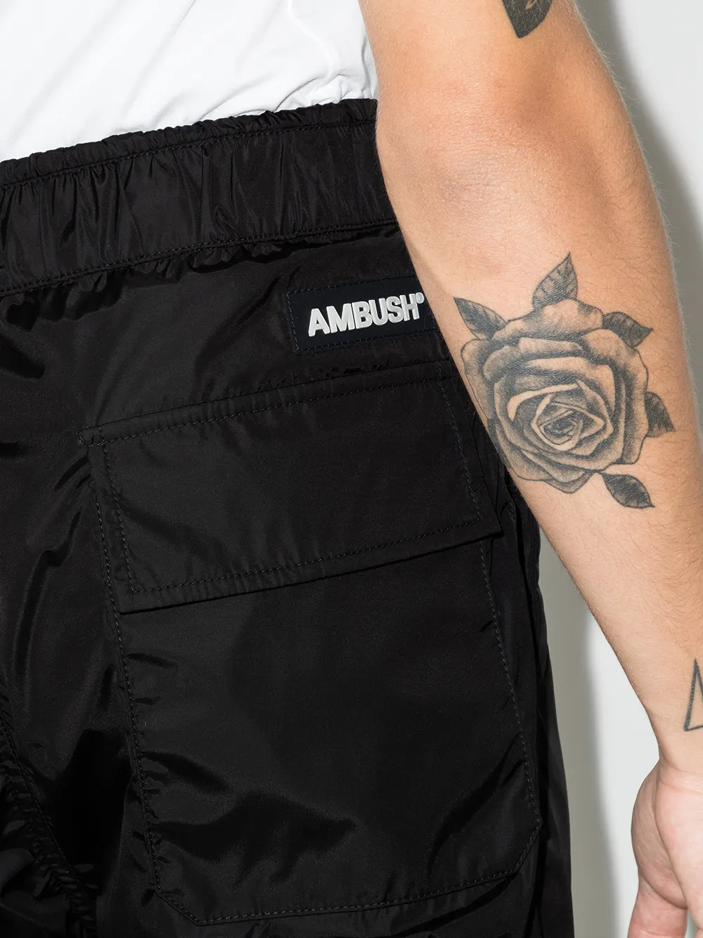 Shop Ambush Logo-patch Track Pants In 黑色