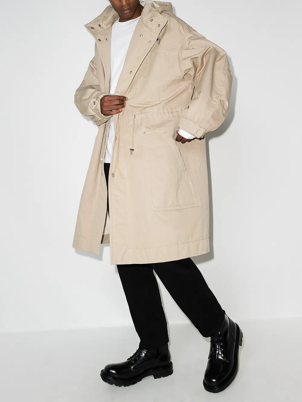 фото Carhartt wip футболка с длинными рукавами и нашивкой-логотипом