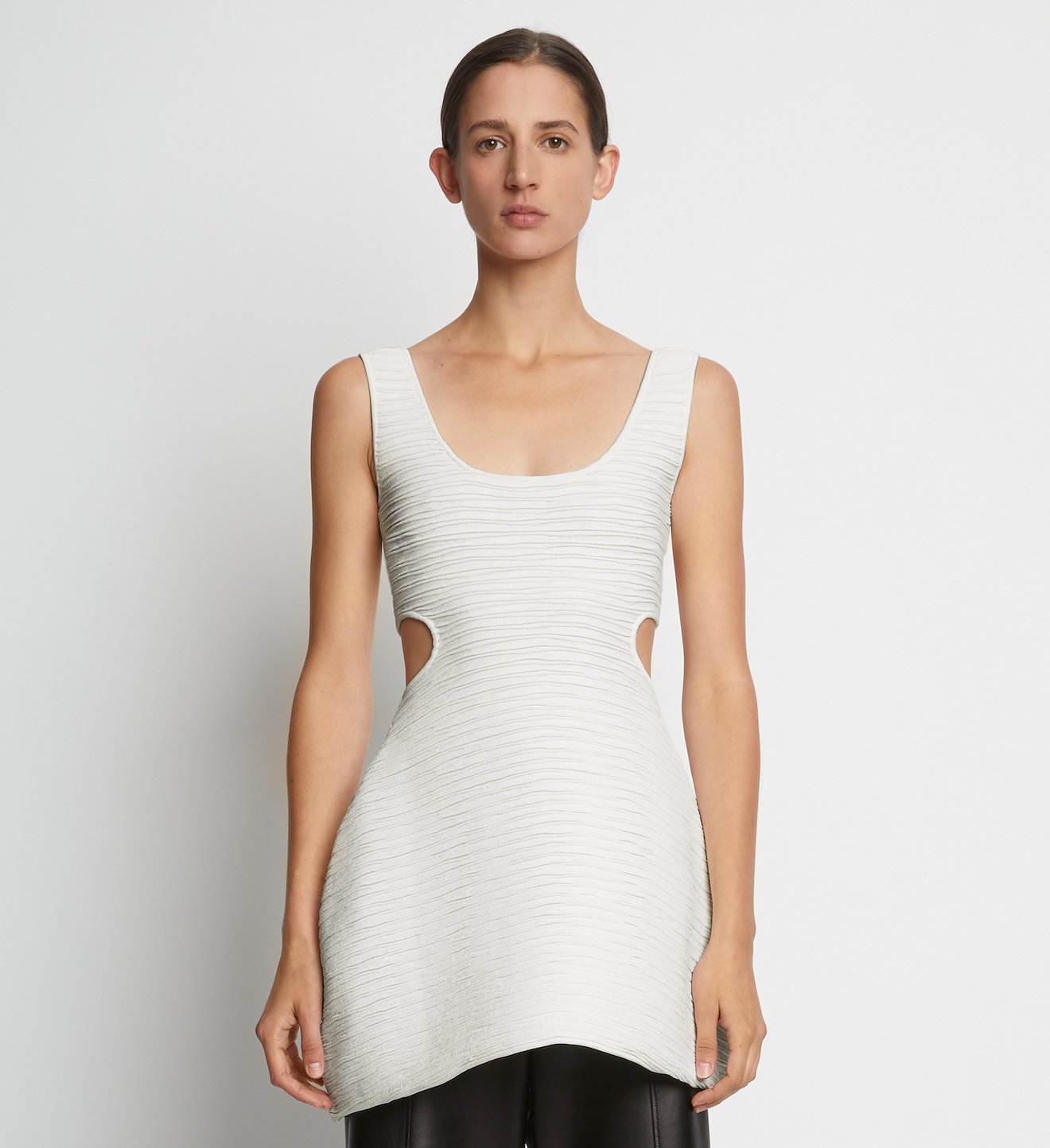 Cloque Knit Tank