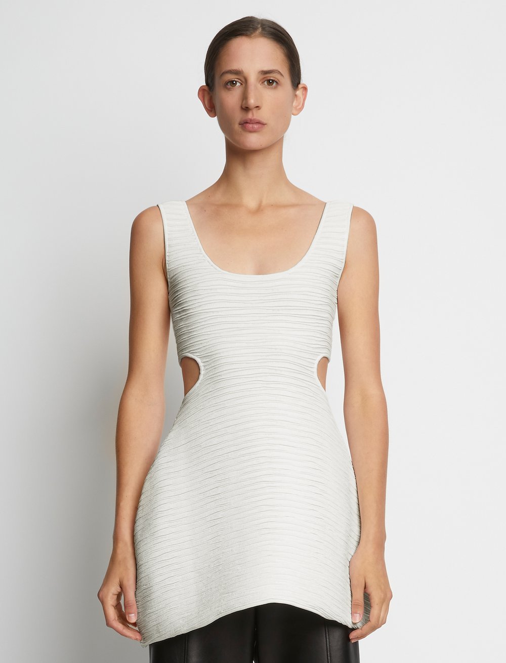 Cloque Knit Tank
