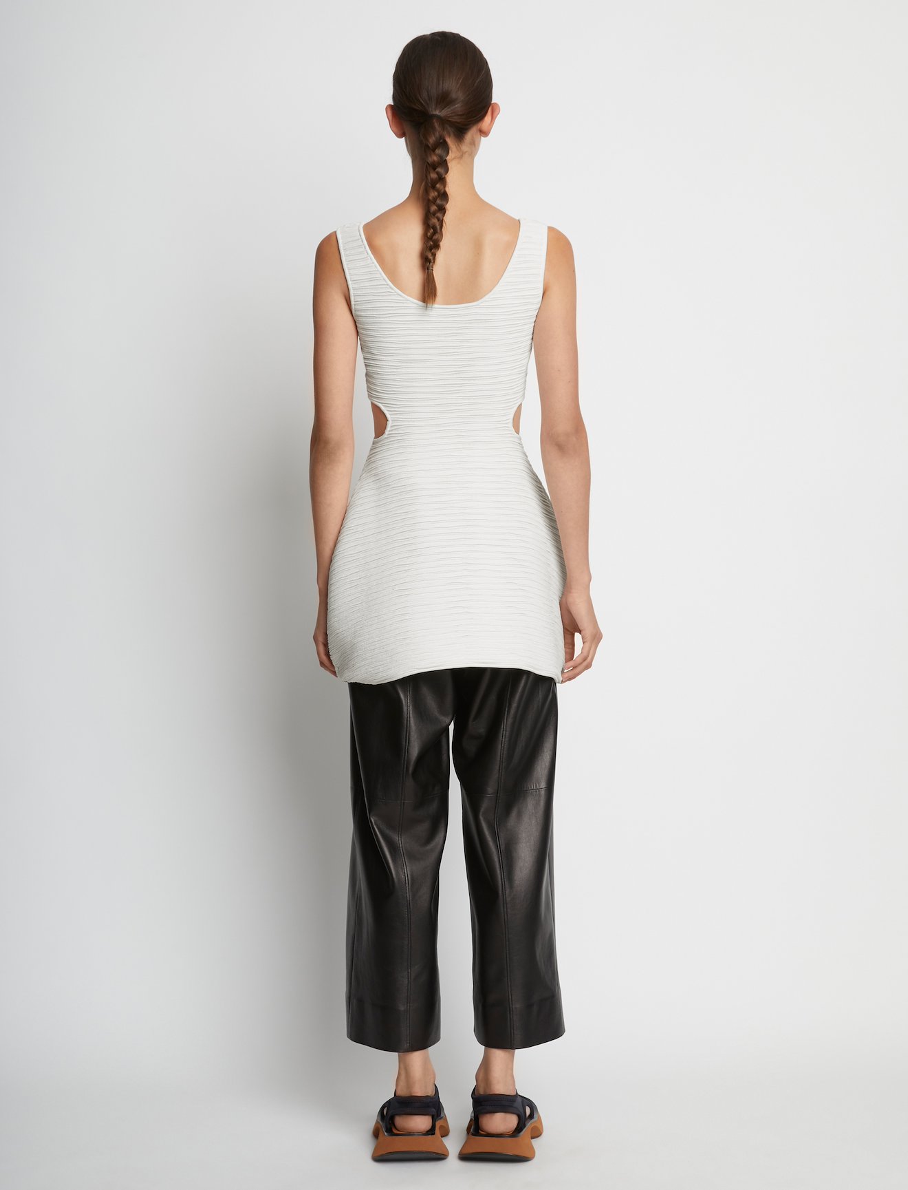 Cloque Knit Tank #3