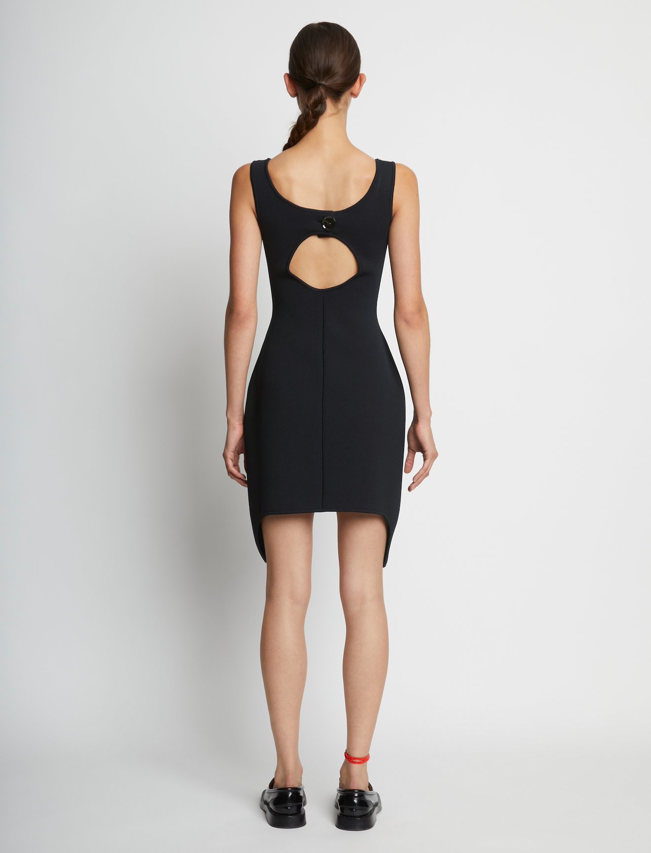Compact Viscose Knit Sculpted Dress #2