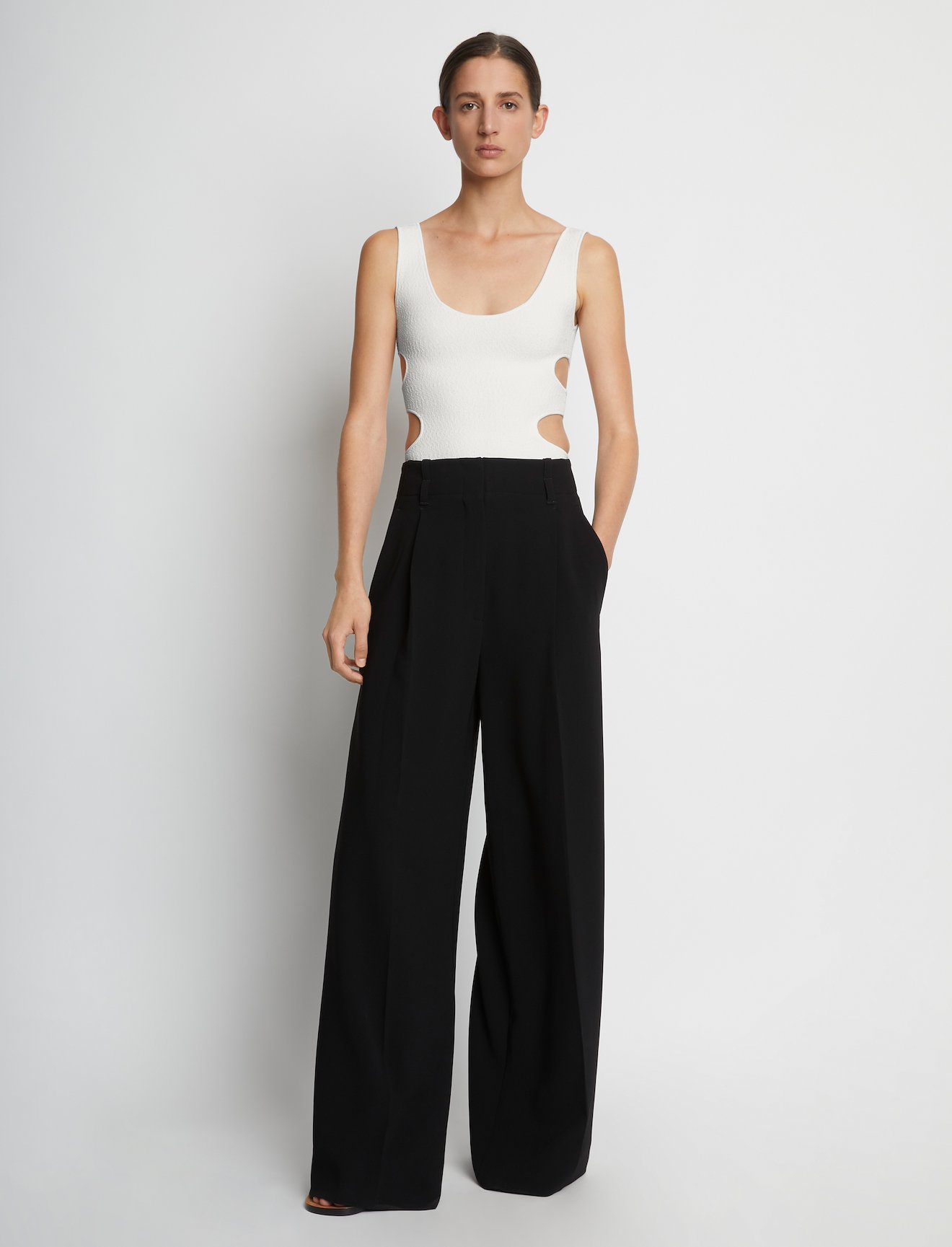 Textured Knit Bodysuit #1