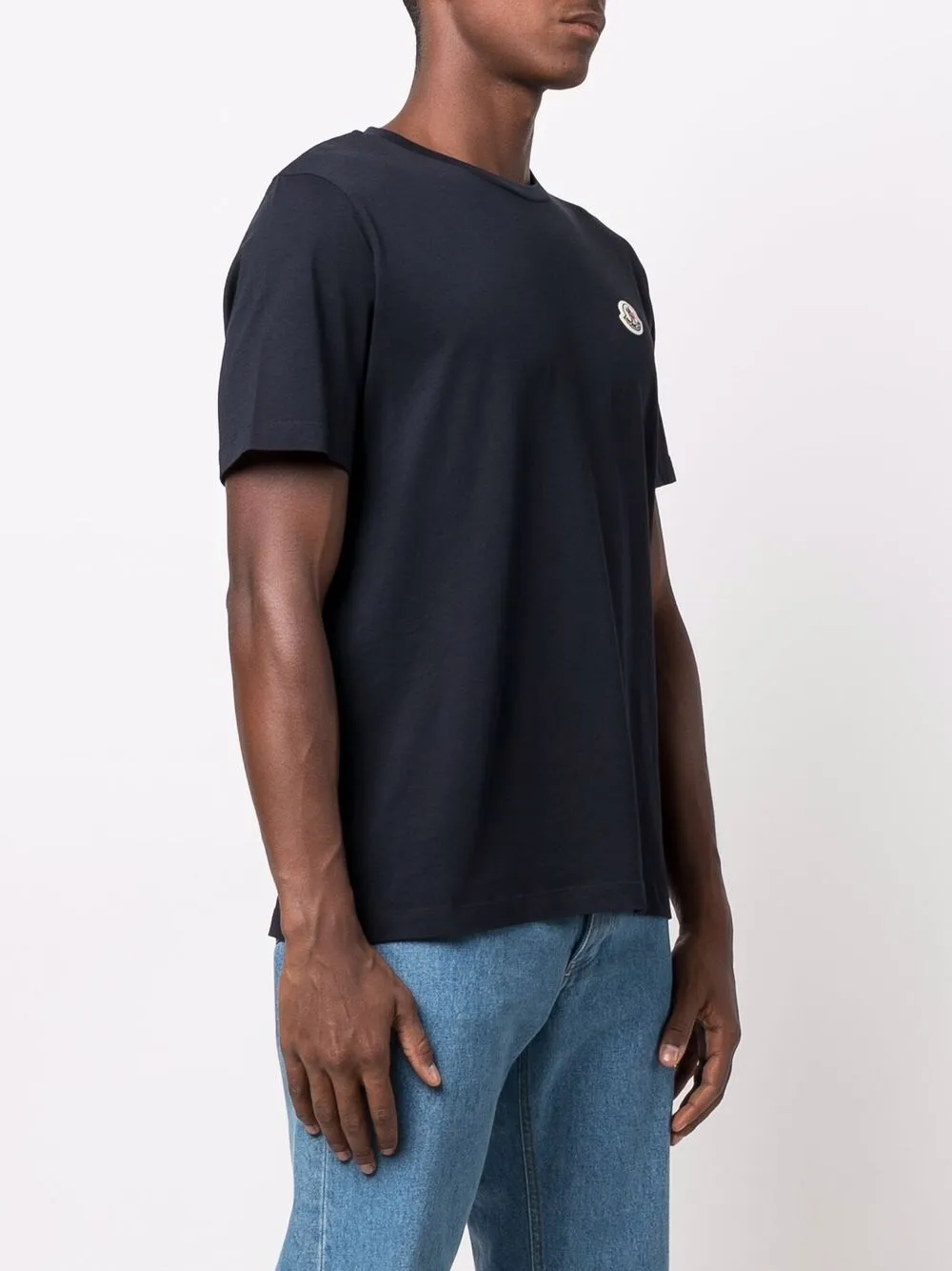 фото Moncler футболка с графичным принтом