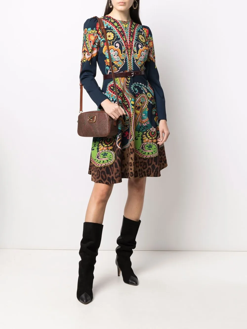 фото Etro платье с принтом
