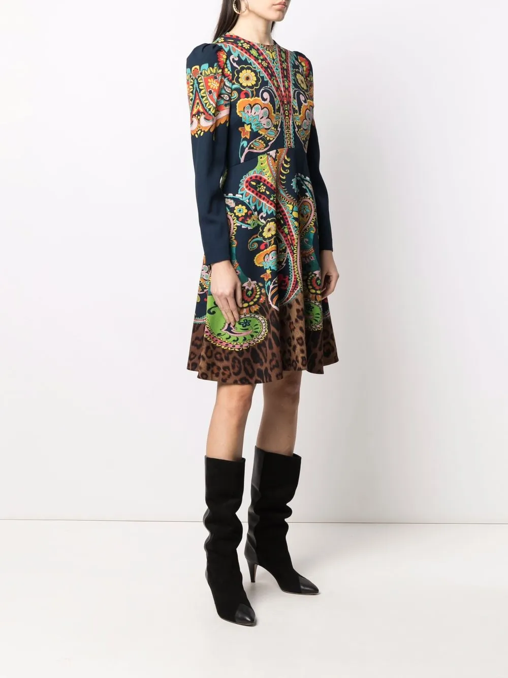 фото Etro платье с принтом