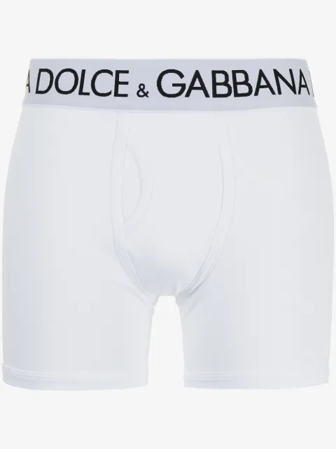 Dolce & Gabbana logo-waistband boxer shorts 