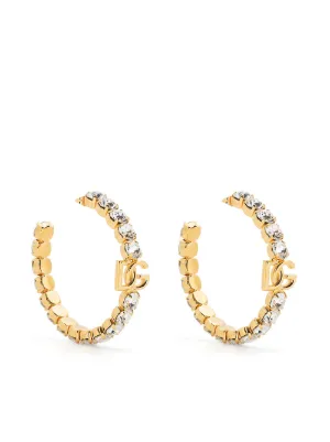 Dolce and gabbana hoop on sale earrings