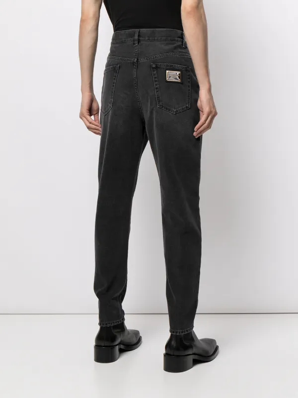 High rise shop tapered jeans mens