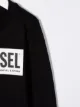 Diesel Kids logo crew-neck sweatshirt
