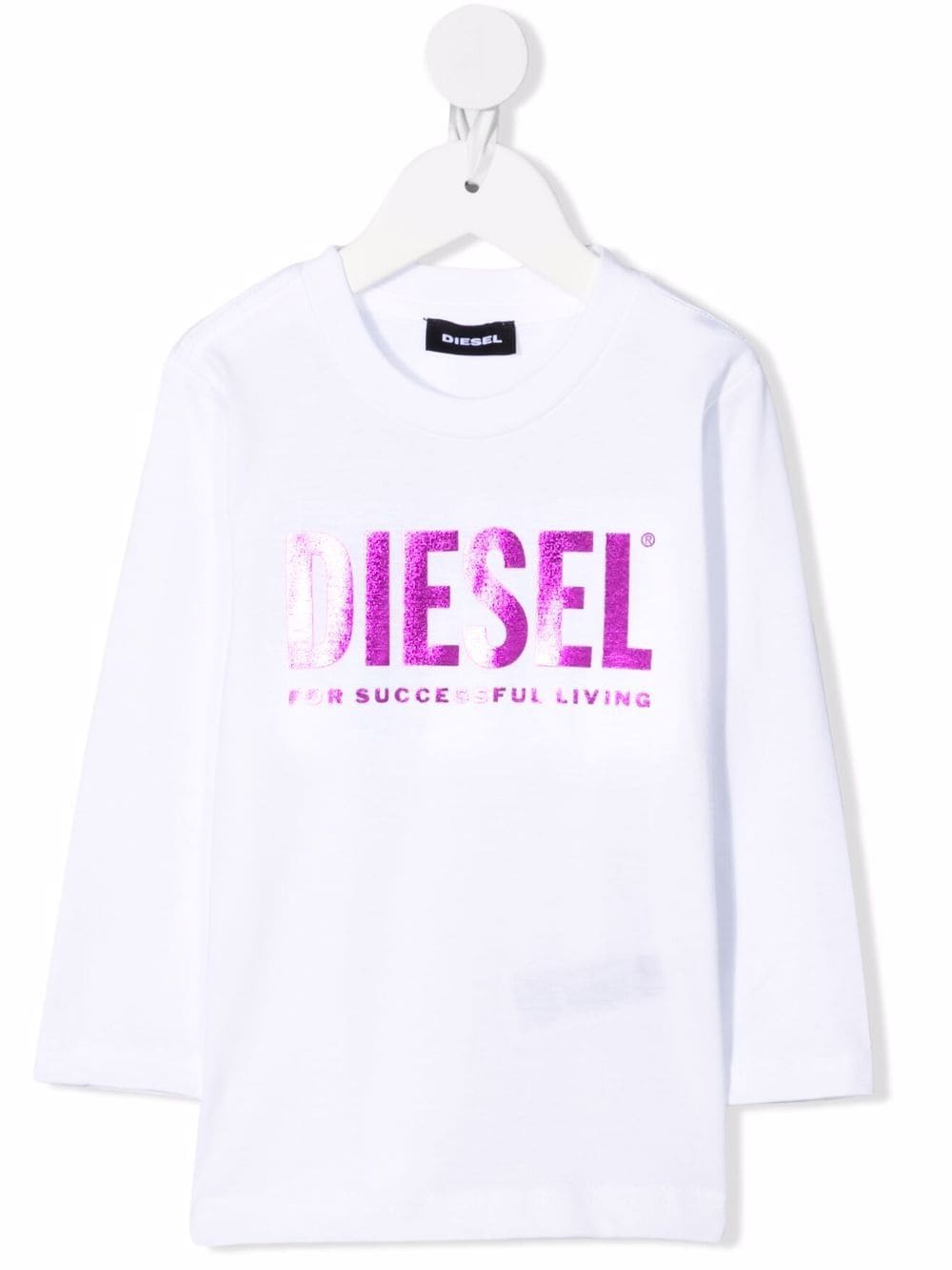 фото Diesel kids футболка с длинными рукавами и логотипом