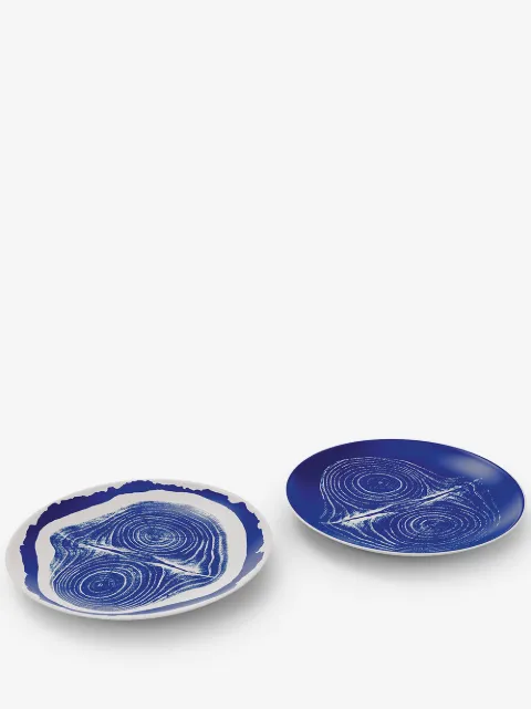 Cassina juego de dos platos de postre Tronc