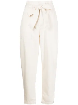 AG Jeans Renn Paperbag Trousers - Farfetch