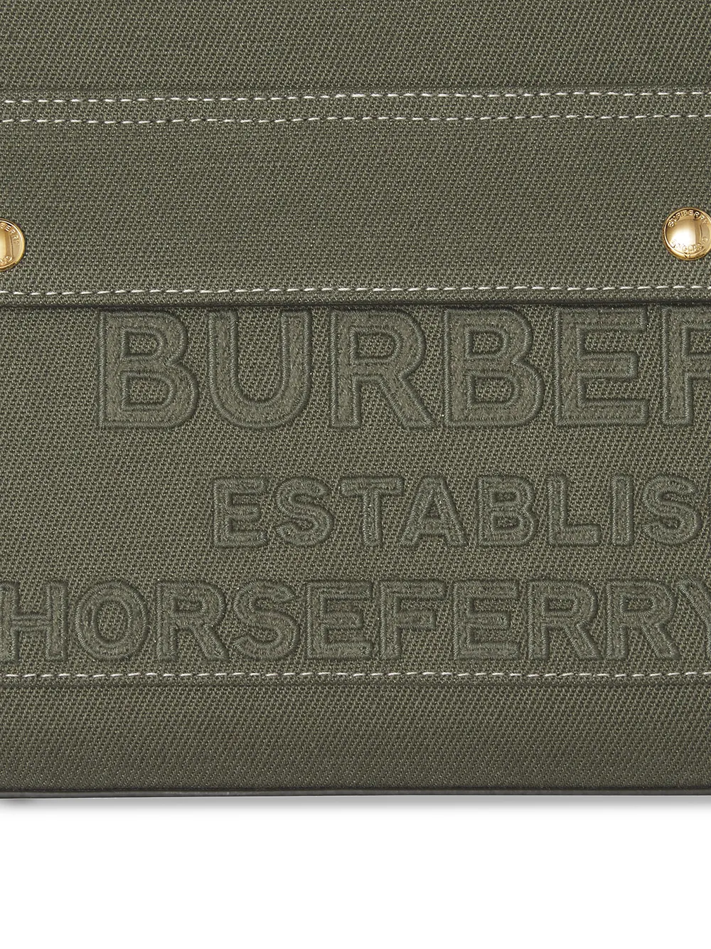 фото Burberry сумка-тоут horseferry размера мини