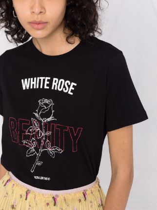 Red Rose 印花T恤展示图