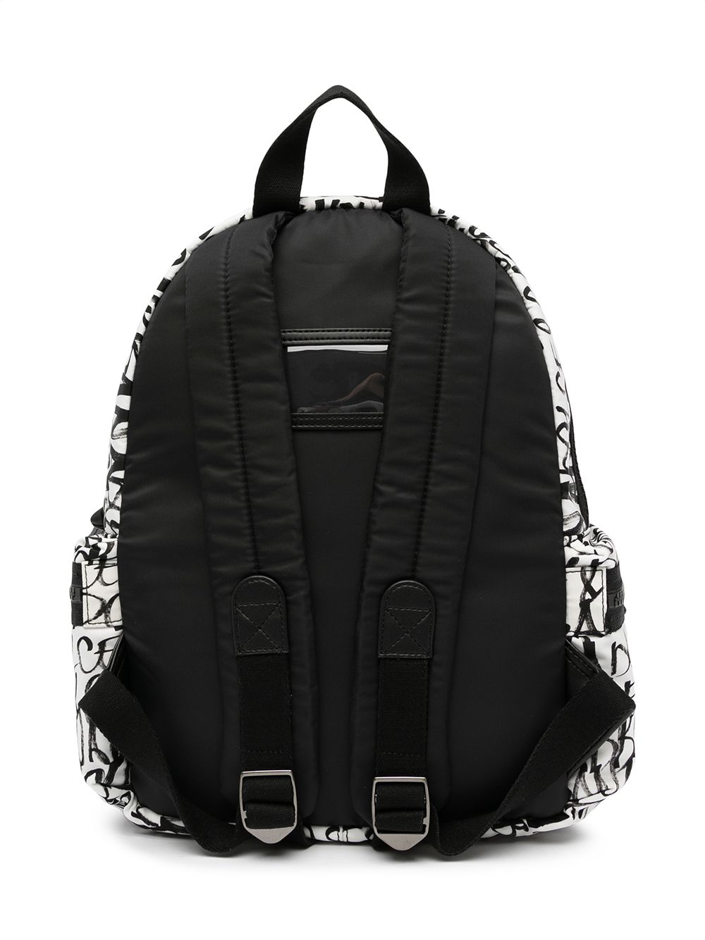 Shop Dolce & Gabbana Logo-print Backpack In Schwarz