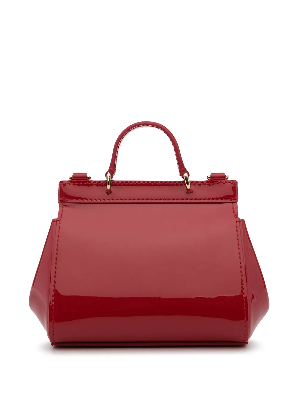 фото Dolce & gabbana kids лакированная сумка-тоут
