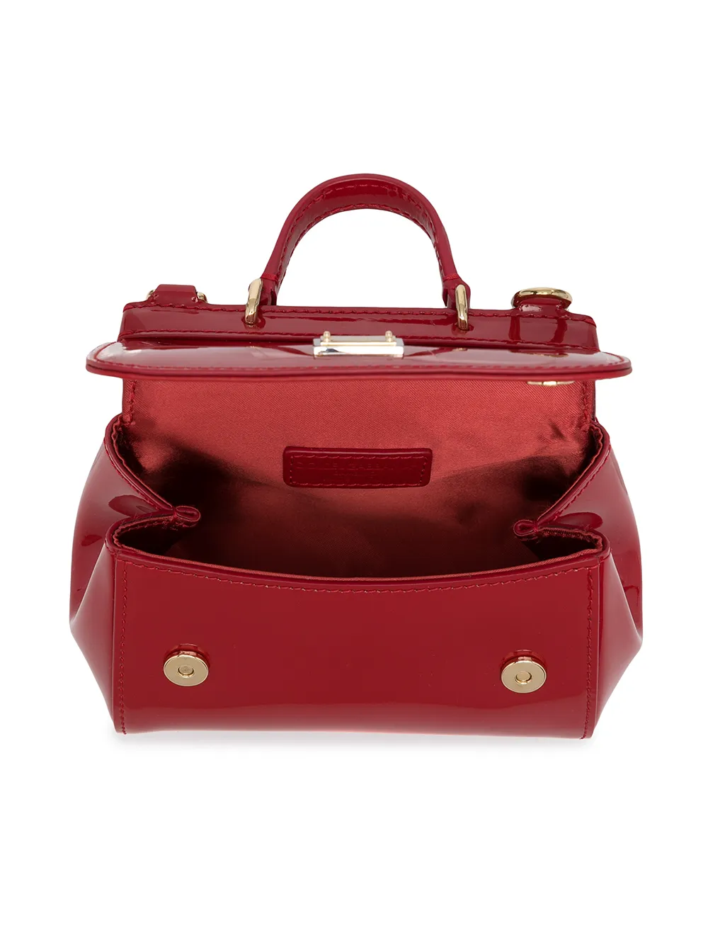 фото Dolce & gabbana kids лакированная сумка-тоут