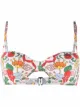 Imagen 1 de Tory Burch bikini con aros y motivo floral