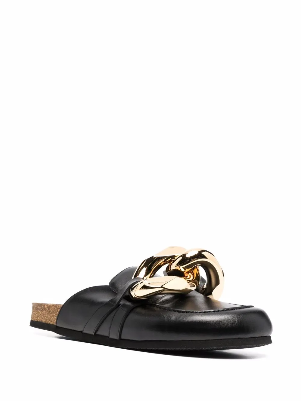 JW Anderson Loafers met schakeldetail - Zwart