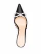 MACH & MACH bow-detail leather mules