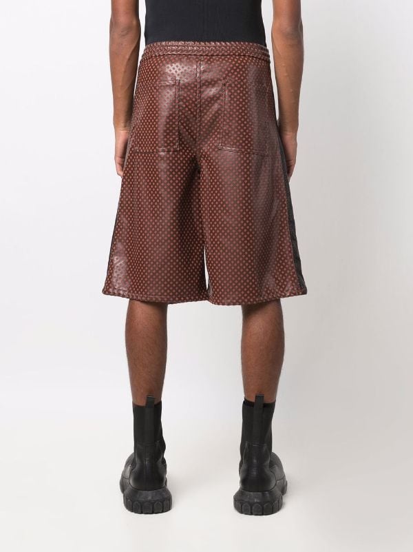 Louis Vuitton Perforated Leather Shorts