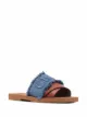 Image 2 of Chloé Woody denim slides