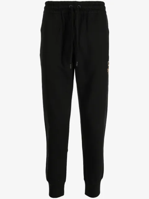 Dolce & Gabbana crest-embroidered track pants