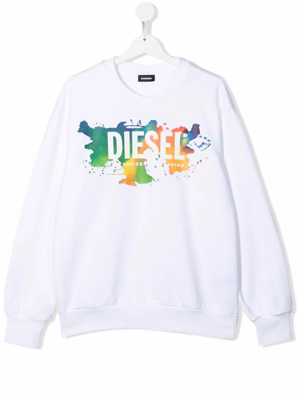 фото Diesel kids толстовка с логотипом