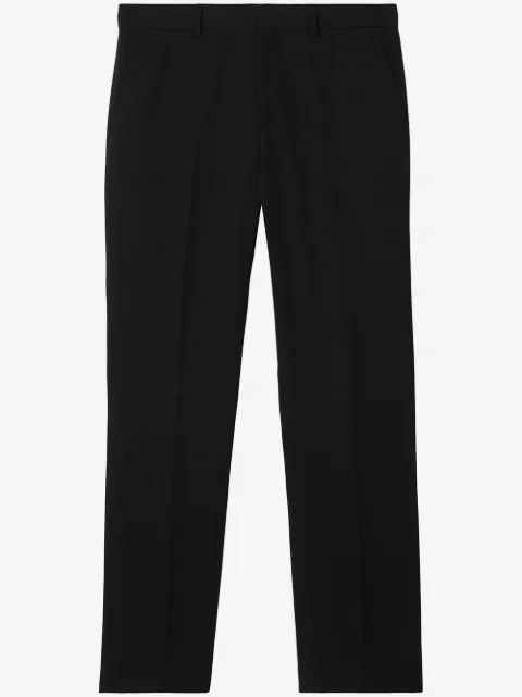 Burberry pantalon de costume en laine