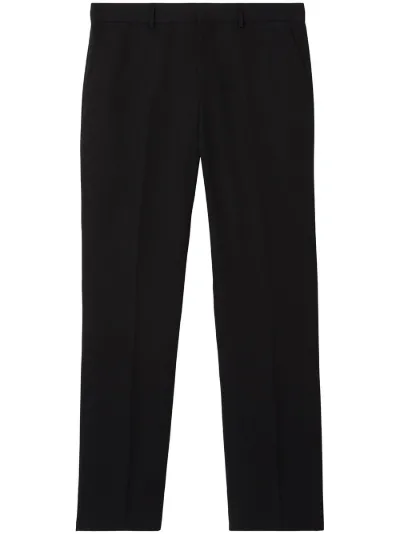 Burberry tailored wool trousers black 