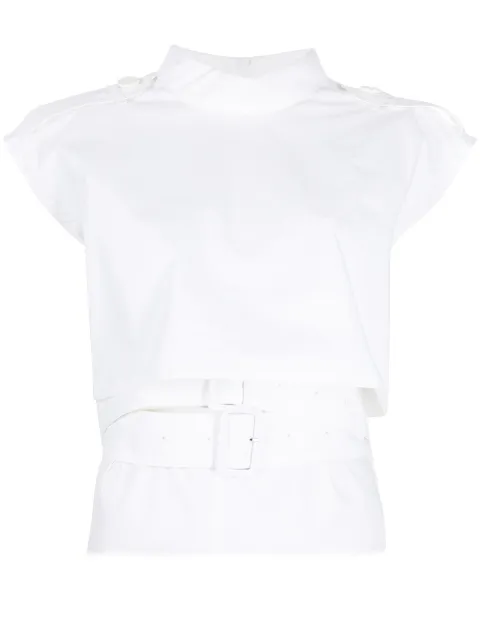 MM6 Maison Margiela layered-detail T-shirt