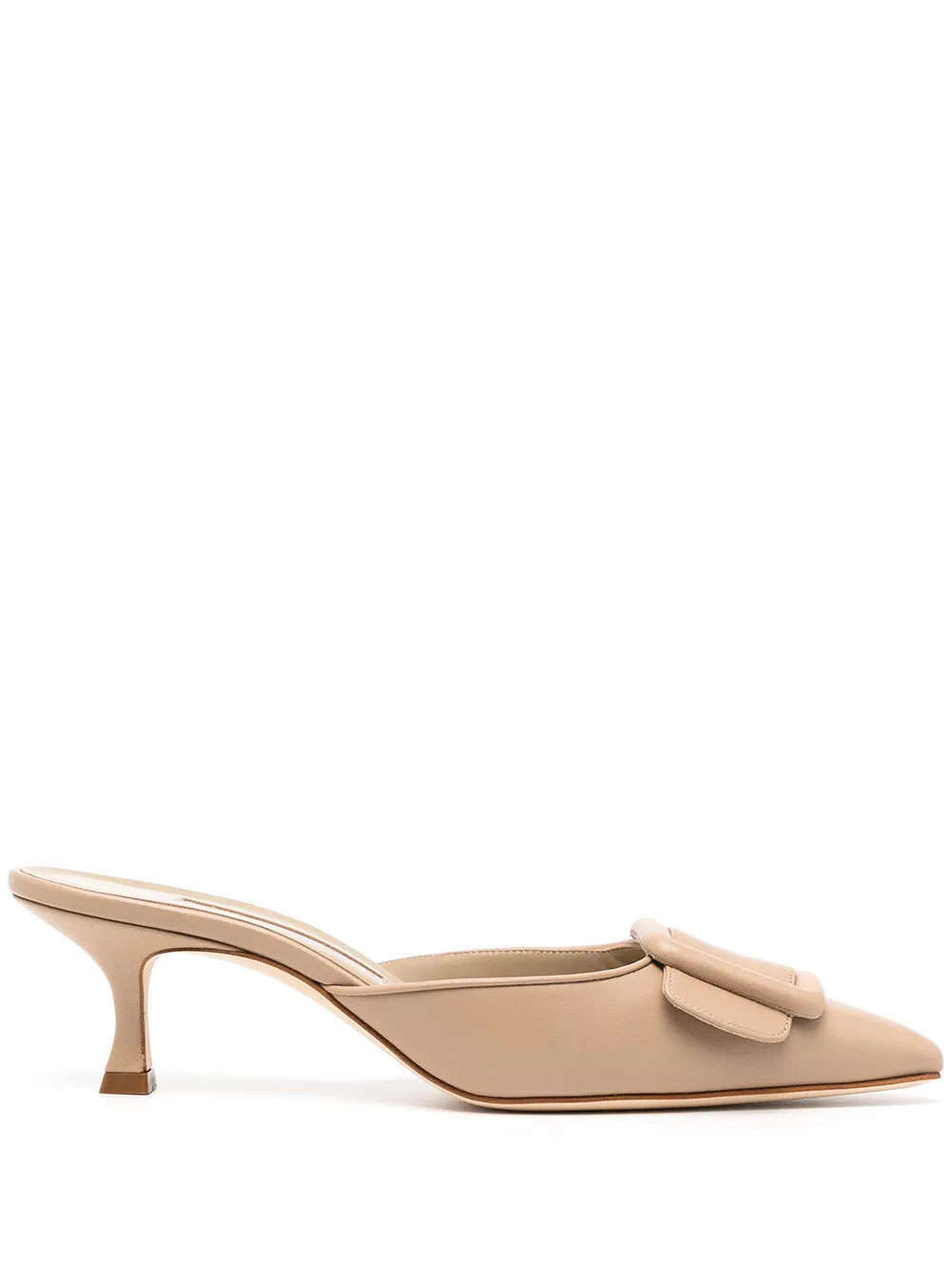 Manolo Blahnik мюли Maysale с пряжкой