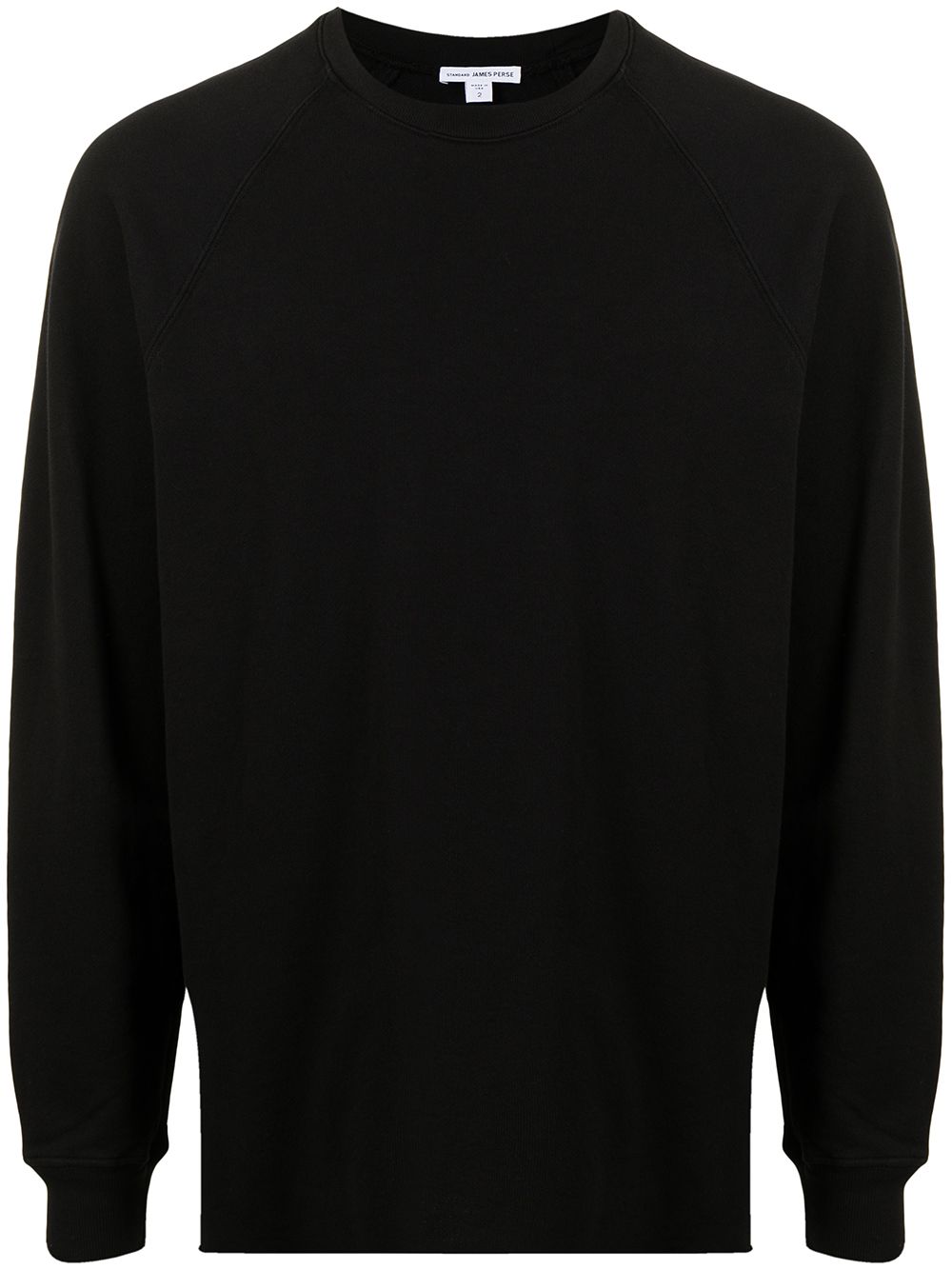 james perse sweat french terry - noir