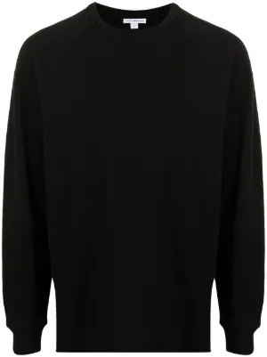 James Perse French Terry crew neck Sweatshirt Farfetch