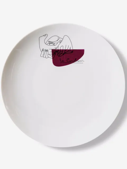 Cassina lot d'assiettes Service Prunier