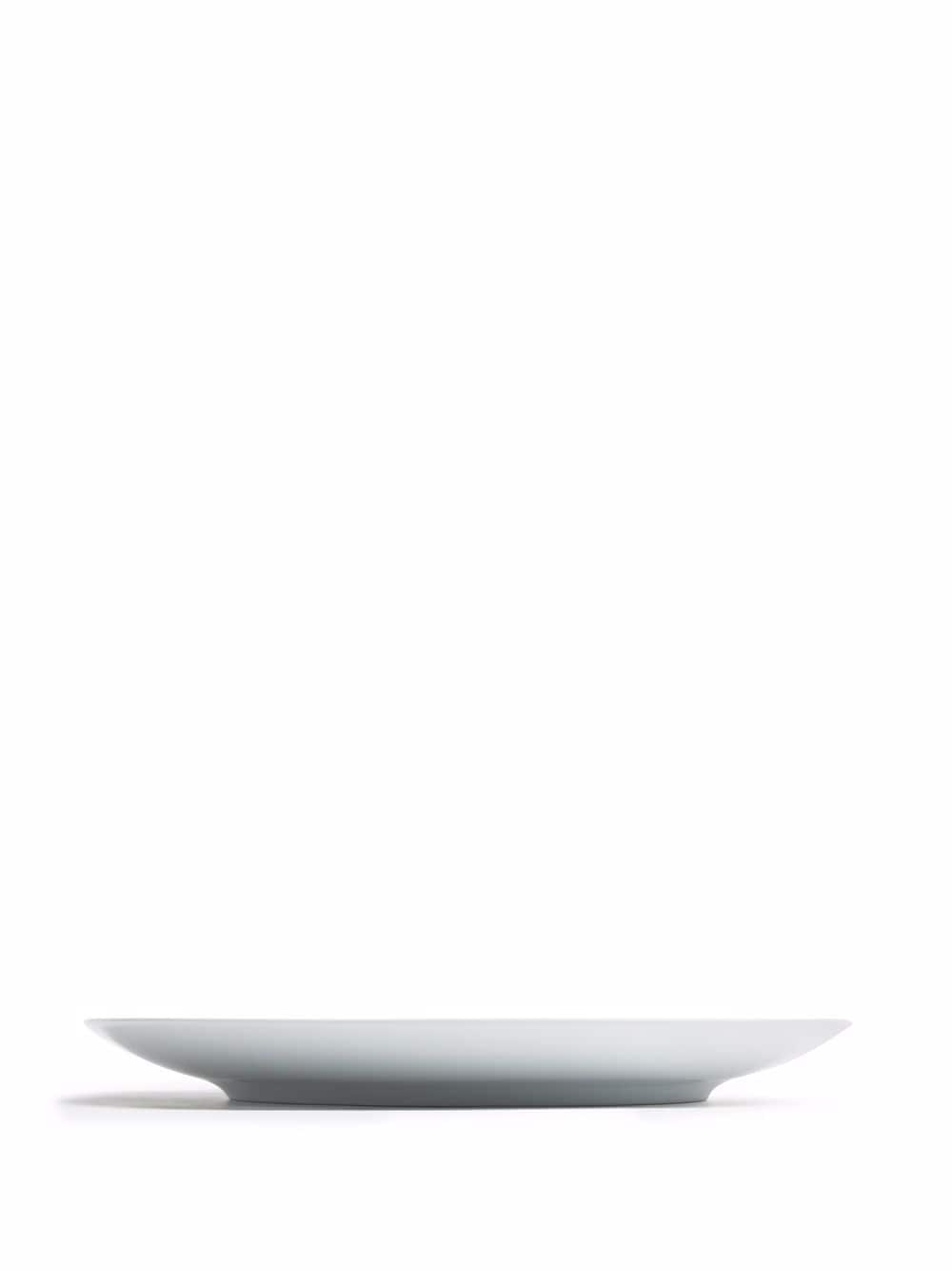Shop Cassina Arête Set-of-two Decorative Plates In White
