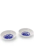 Cassina Tronc two-set soup plates - White