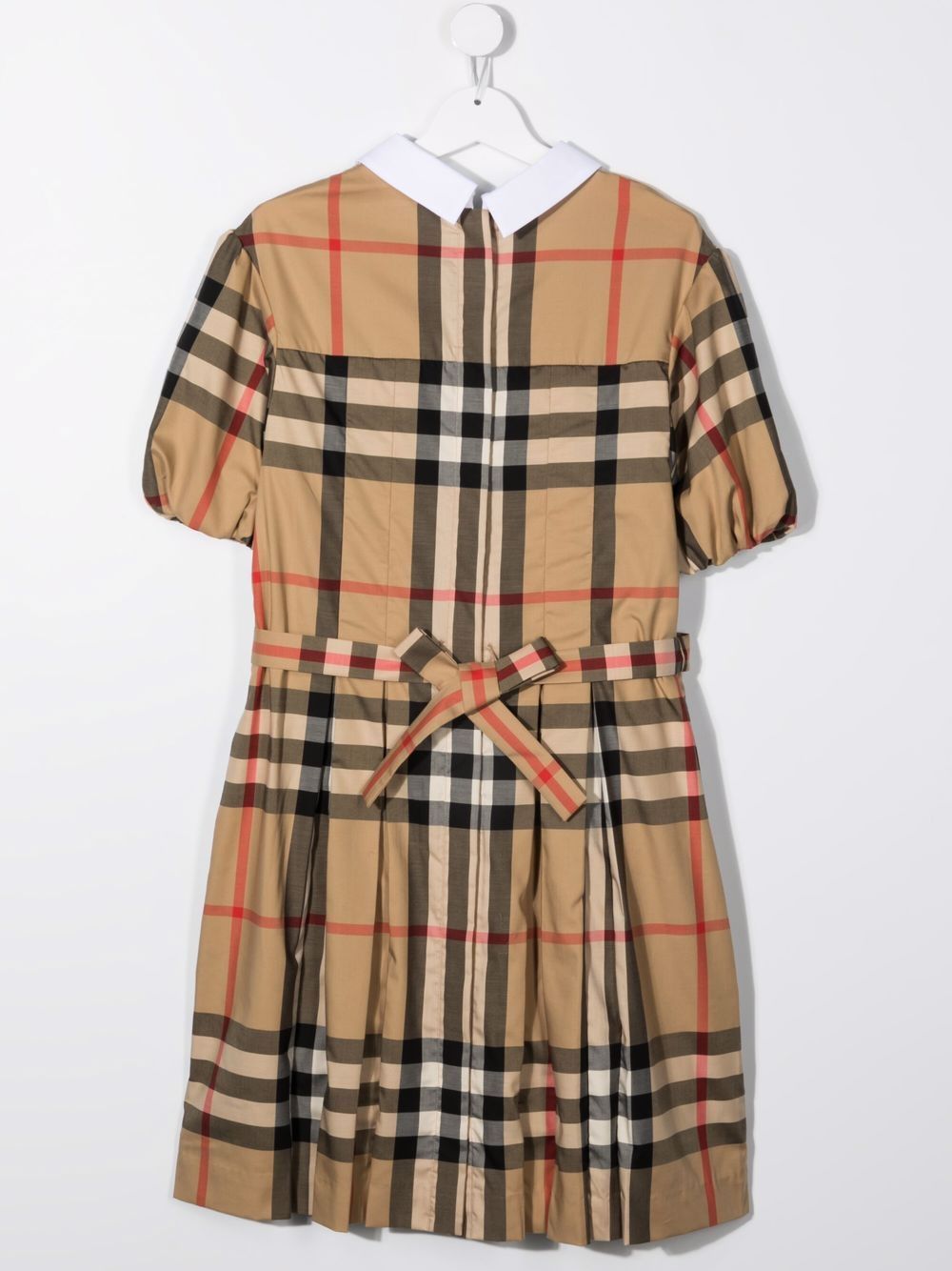 фото Burberry kids платье мини в клетку vintage check