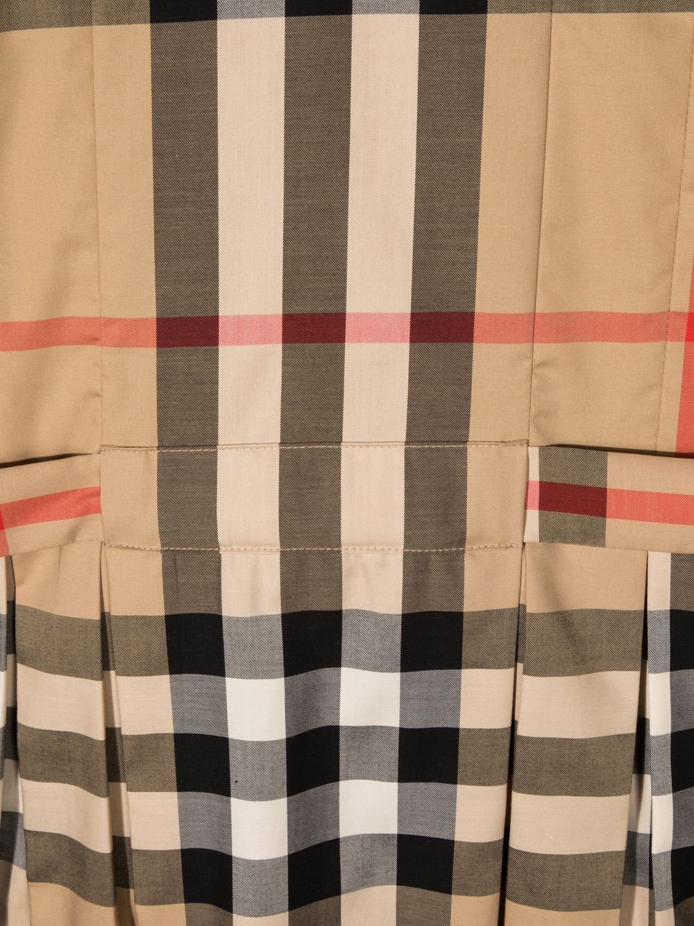 фото Burberry kids платье мини в клетку vintage check