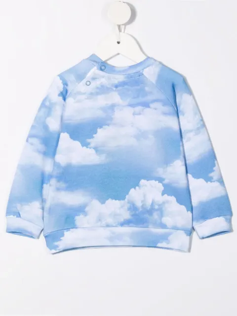 blue cloud sweatshirt