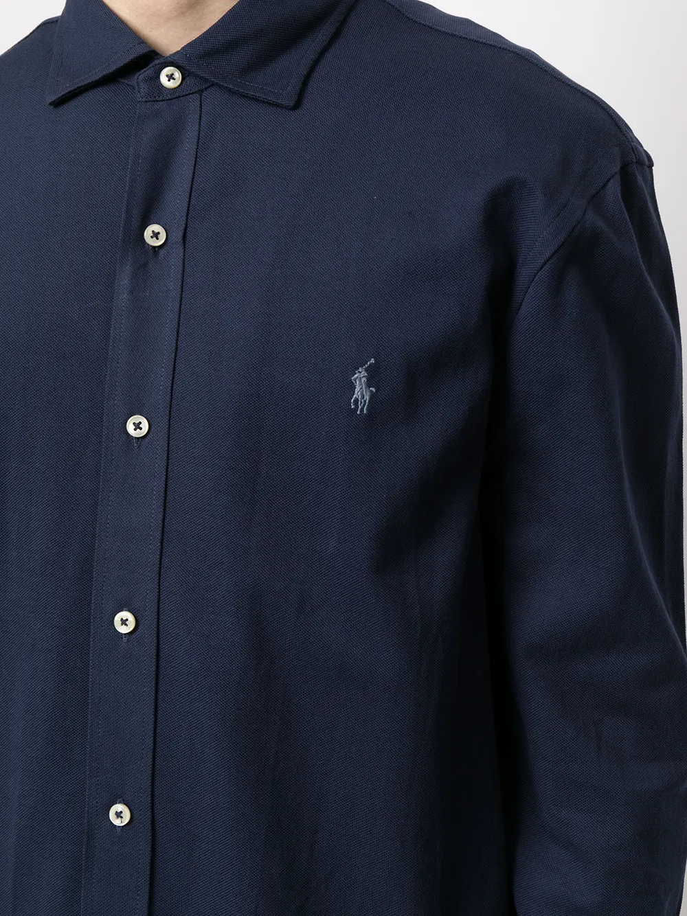 фото Polo ralph lauren рубашка с вышитым логотипом