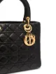 Christian Dior شنطة 'لادي ديور' كلاسيكية باتجاهين وخياطة كاناج