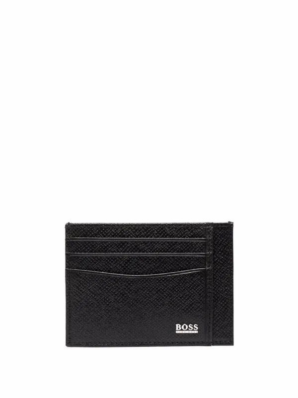 Boss Hugo Boss Pasjeshouder Van Bewerkt Leer - Farfetch