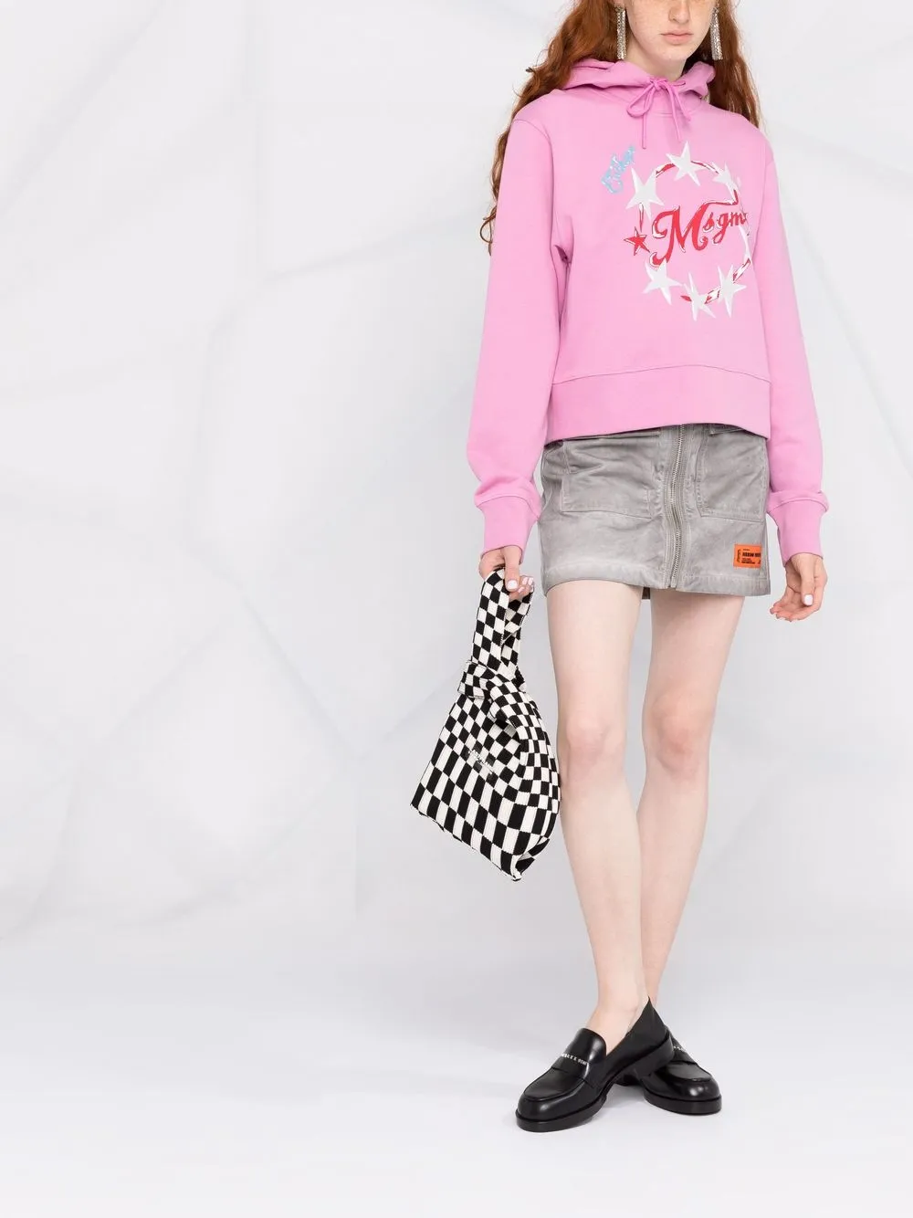 фото Msgm худи с логотипом