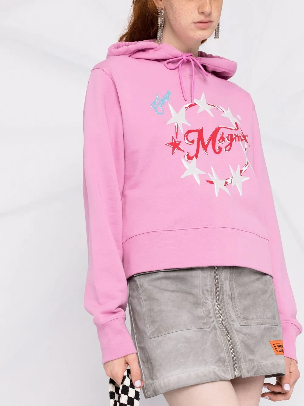 фото Msgm худи с логотипом