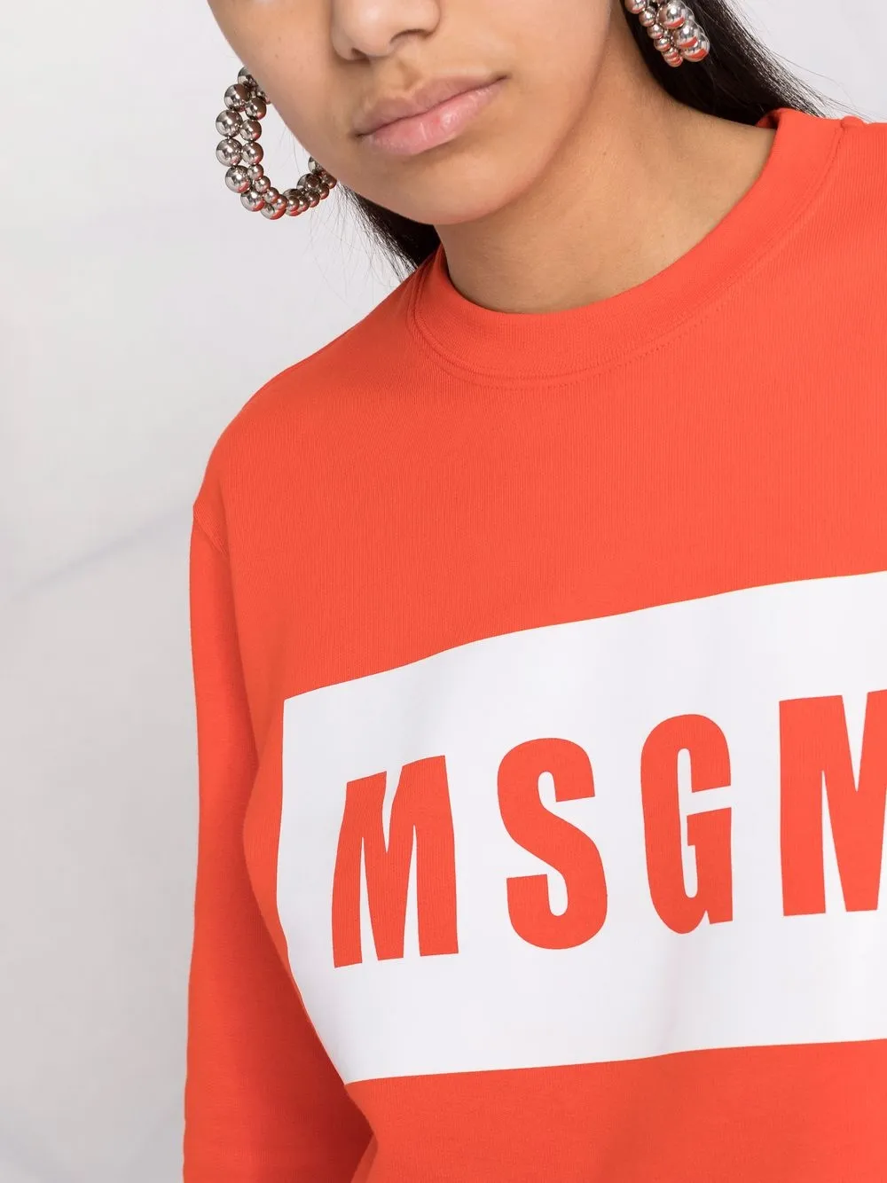 фото Msgm толстовка с логотипом