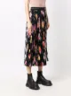 MSGM グラフィック プリーツスカート